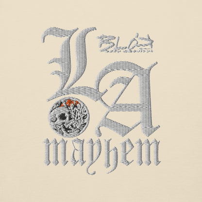 LA Mayhem - Embroidered Front & Arm Design - Men's Hoodie