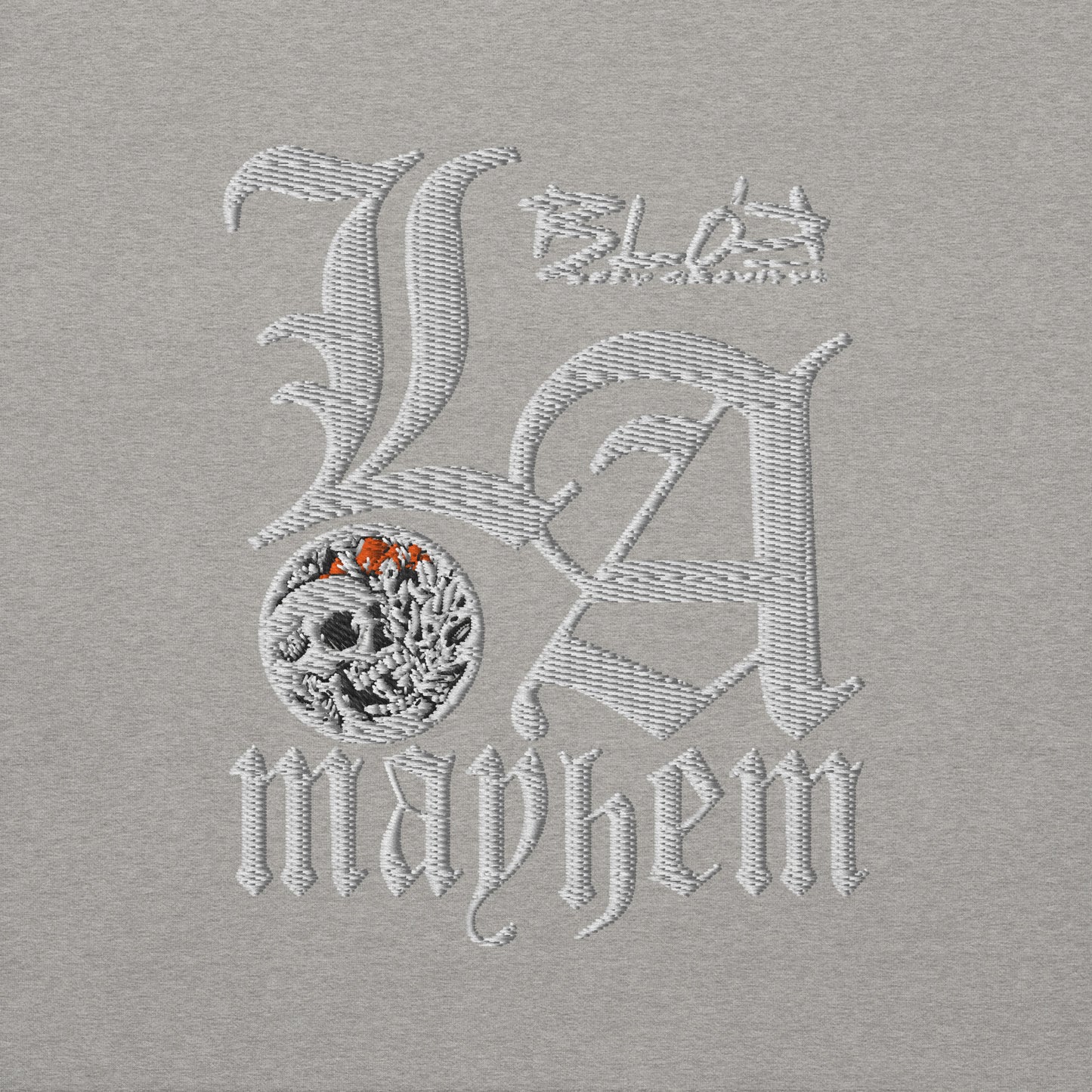 LA Mayhem - Embroidered Front & Arm Design - Men's Hoodie