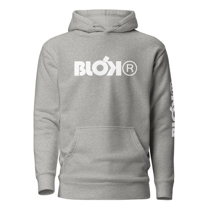 BLOK R  - Front & Arm Print - Men's Graphic Hoodie