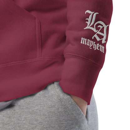 California Mayhem - Front Print & Embroidered Arm - Men's Graphic Hoodie