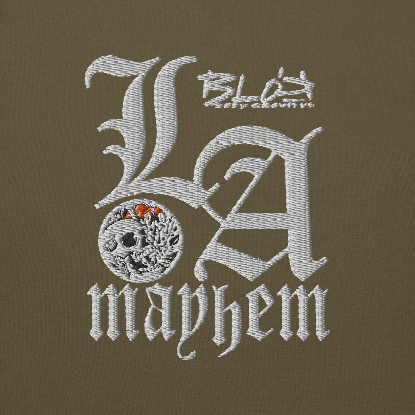 LA Mayhem - Embroidered Front & Arm Design - Men's Hoodie