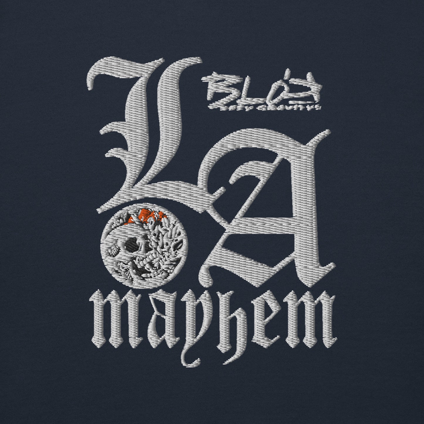 LA Mayhem - Embroidered Front & Arm Design - Men's Hoodie