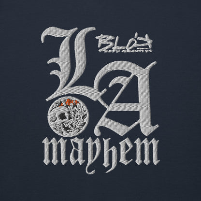 LA Mayhem - Embroidered Front & Arm Design - Men's Hoodie
