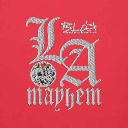LA Mayhem - Embroidered Front & Arm Design - Men's Hoodie