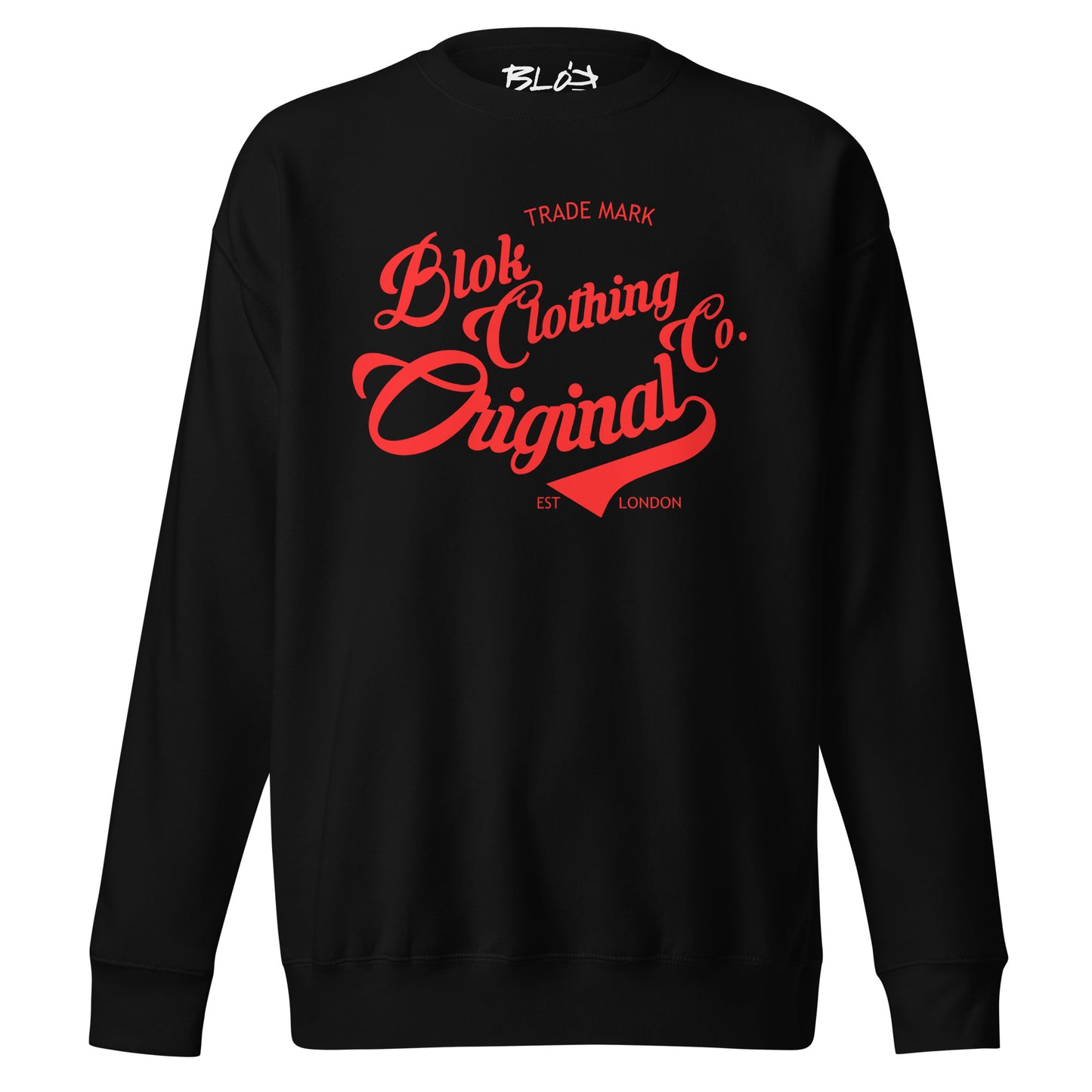 Original Clothing Company - Red Print - Women's Sweatshirt