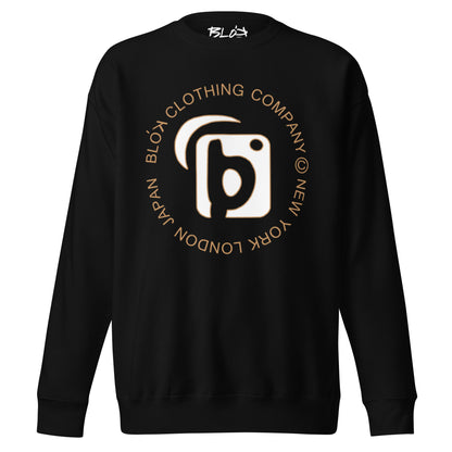 NY LDN JPN - in White & Orange - Women's Sweatshirt