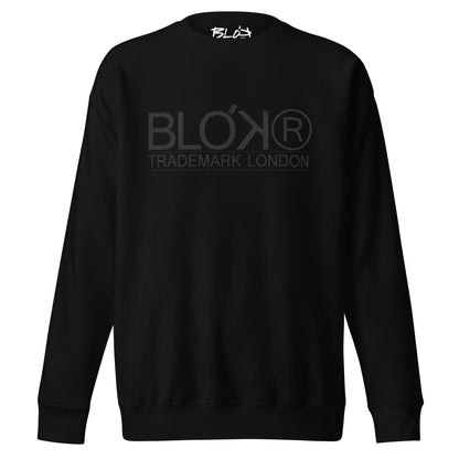 Trademark London - Black Print - Women's Sweatshirt