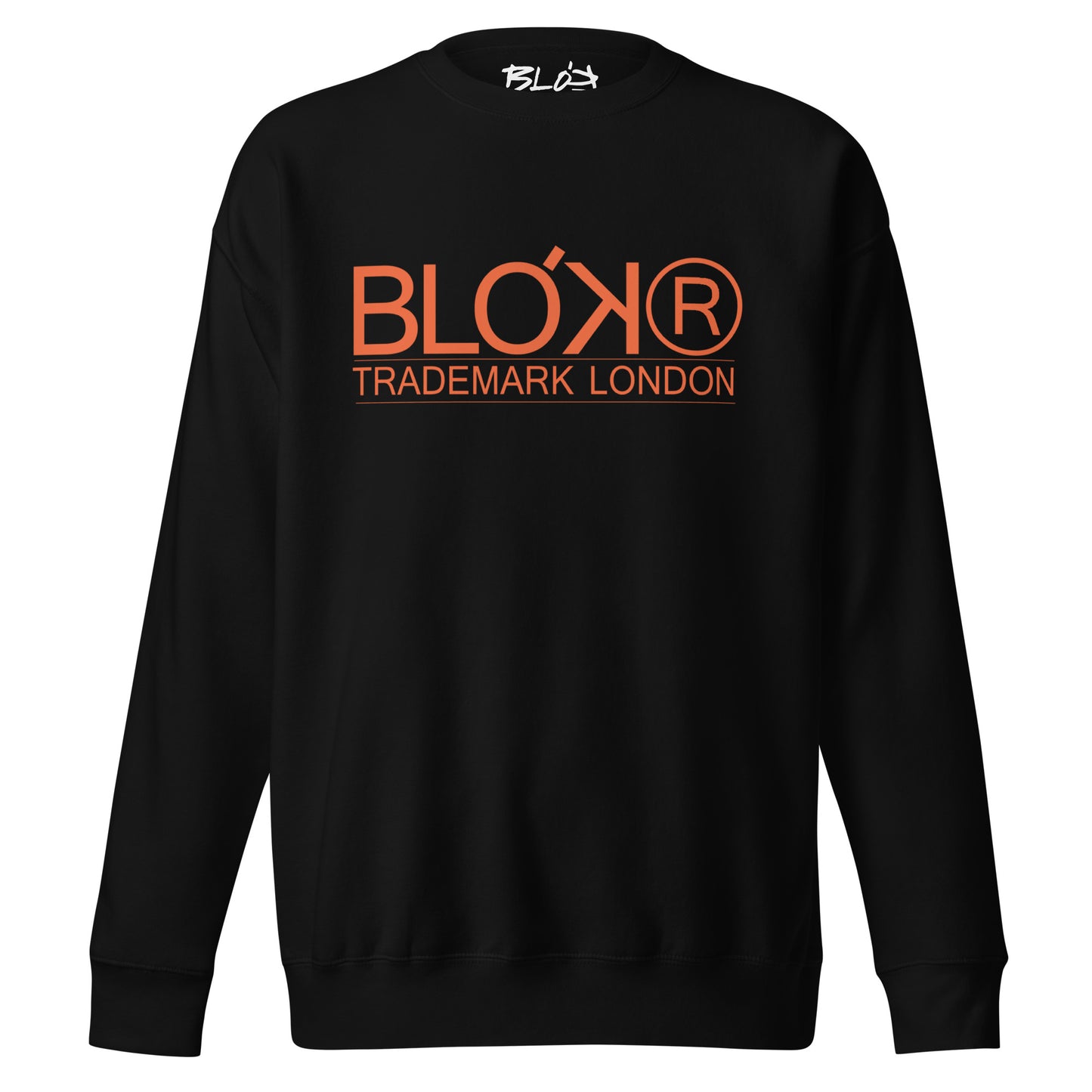 Trademark London - Orange Print - Women's Sweatshirt