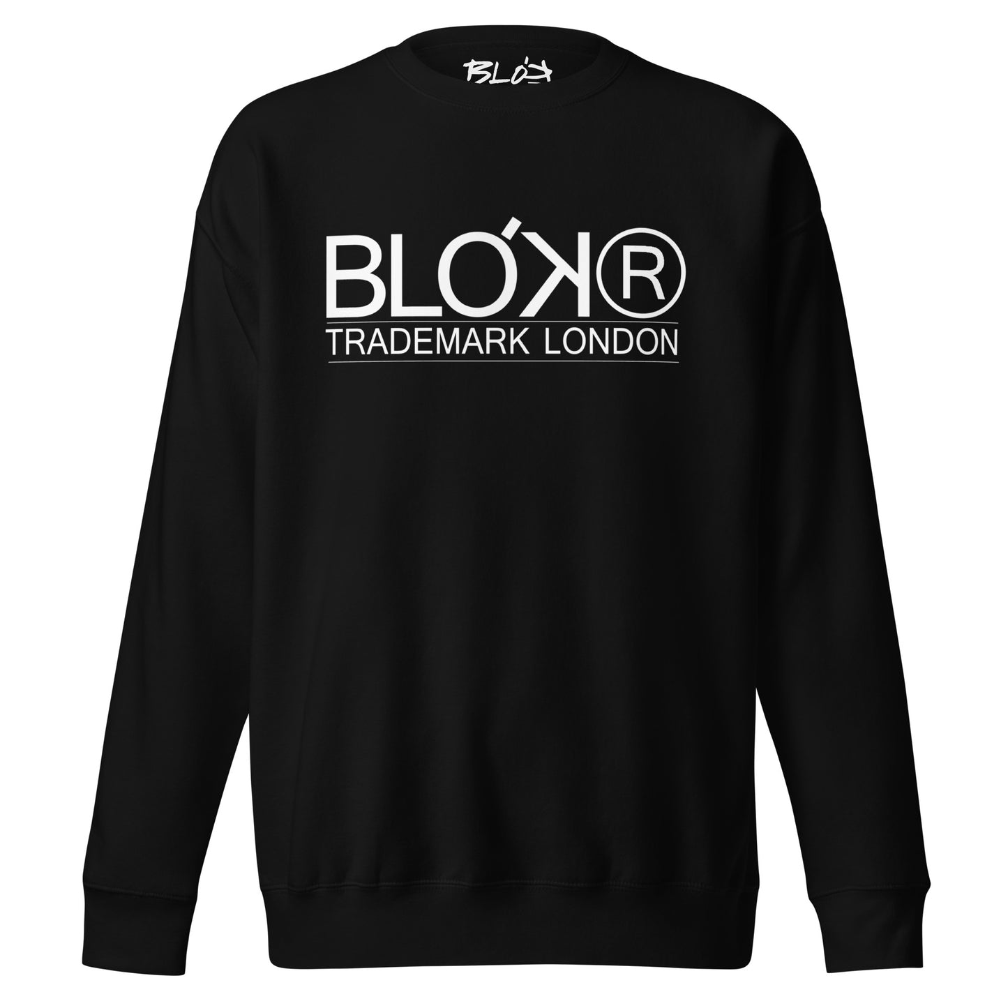Trademark London - White Print - Women's Sweatshirt
