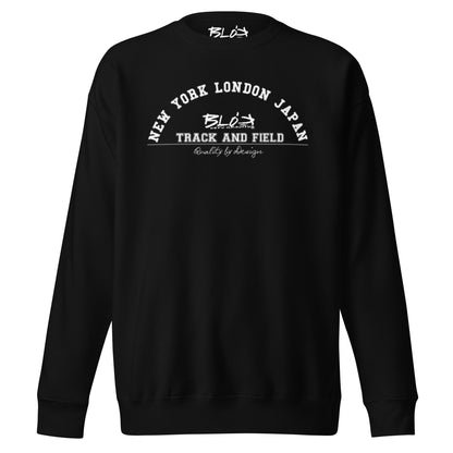 Track & Field - with White Print - Women's Sweatshirt