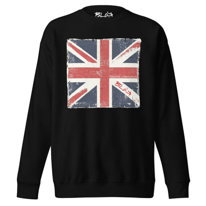 Blok London Flag - Front Print - Women's Sweatshirt
