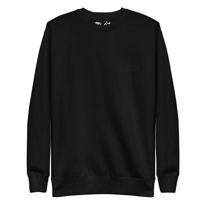 BLOK Classic Logo - Black Front Logo- Men's Embroidered Sweatshirt