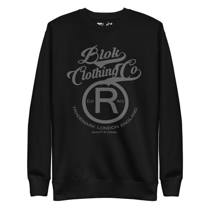 Registered Big R - Grey Front Print - Men's Graphic Sweatshirt