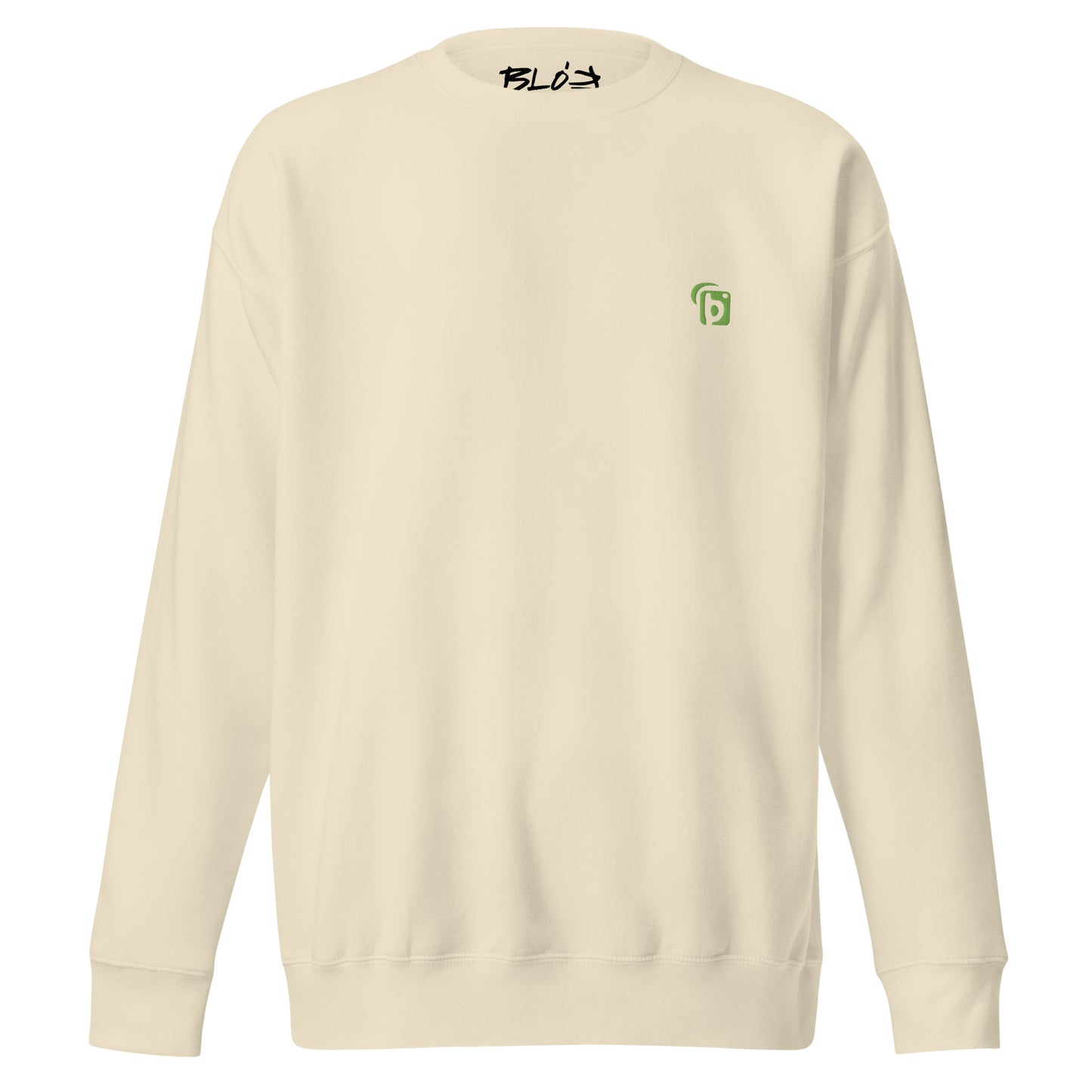 Blok Classic - Embroidered Green - Women's Sweatshirt