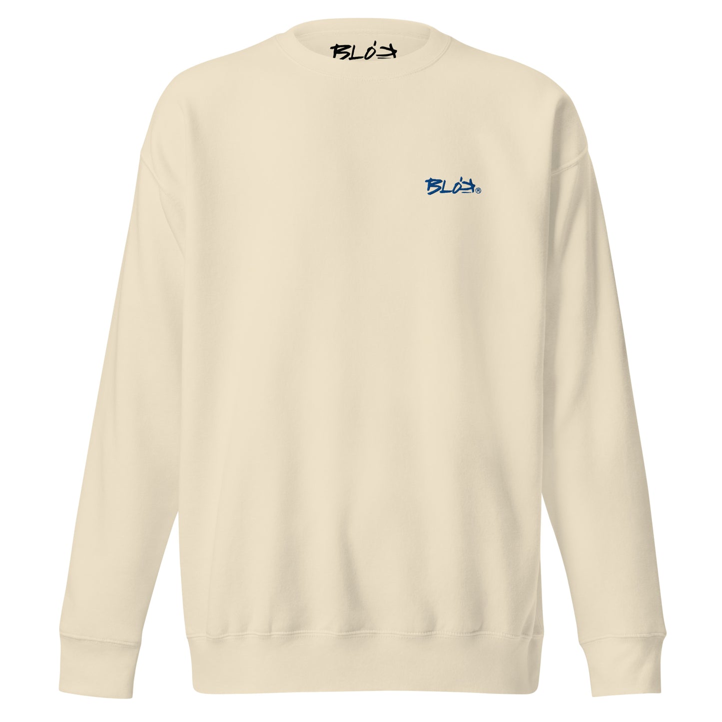 Blok Essential - Embroidered Blue - Women's Sweatshirt
