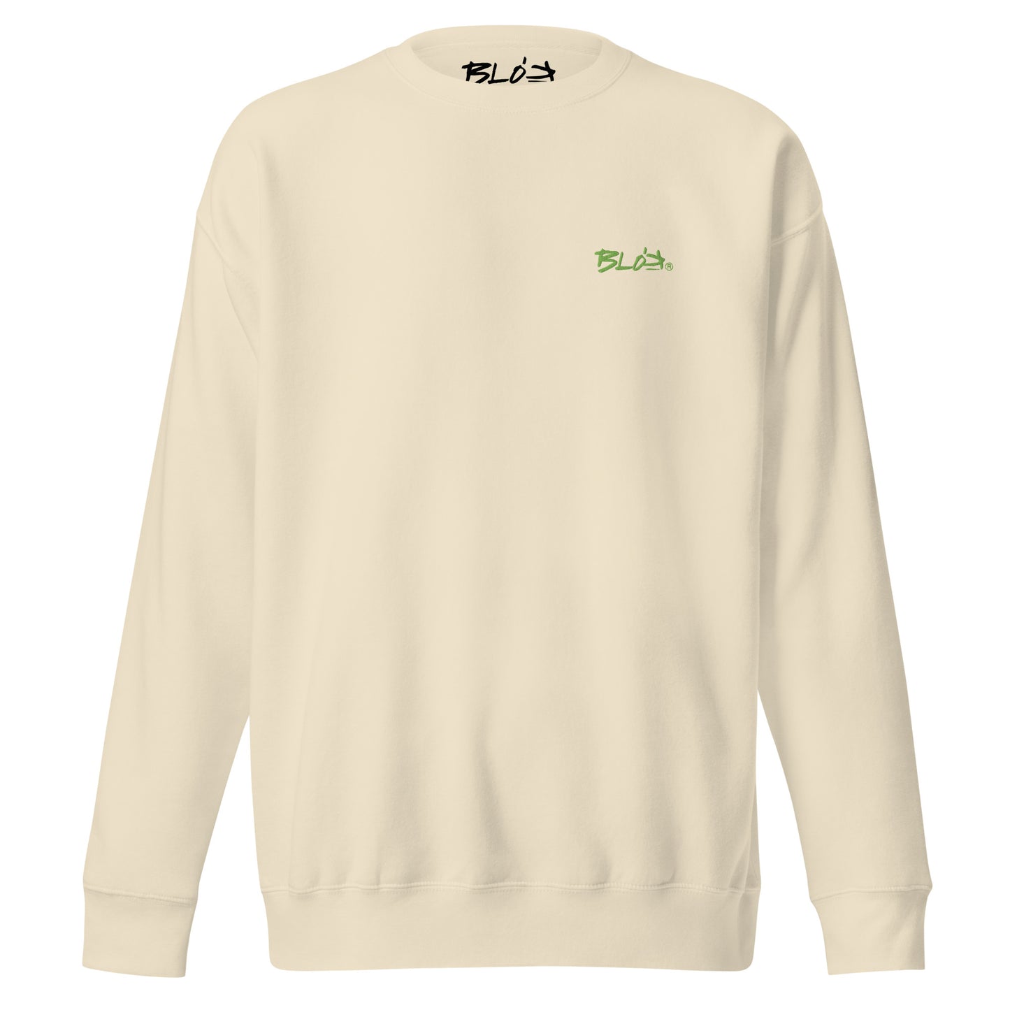 Blok Essential - Embroidered Green - Men's Sweatshirt