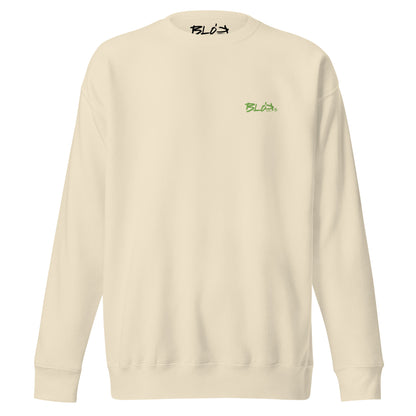 Blok Essential - Embroidered Green - Men's Sweatshirt