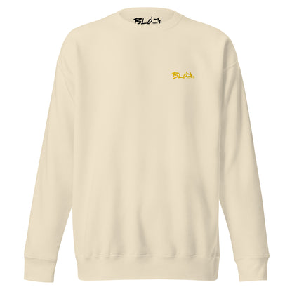 Blok Essential - Embroidered Yellow - Men's Sweatshirt