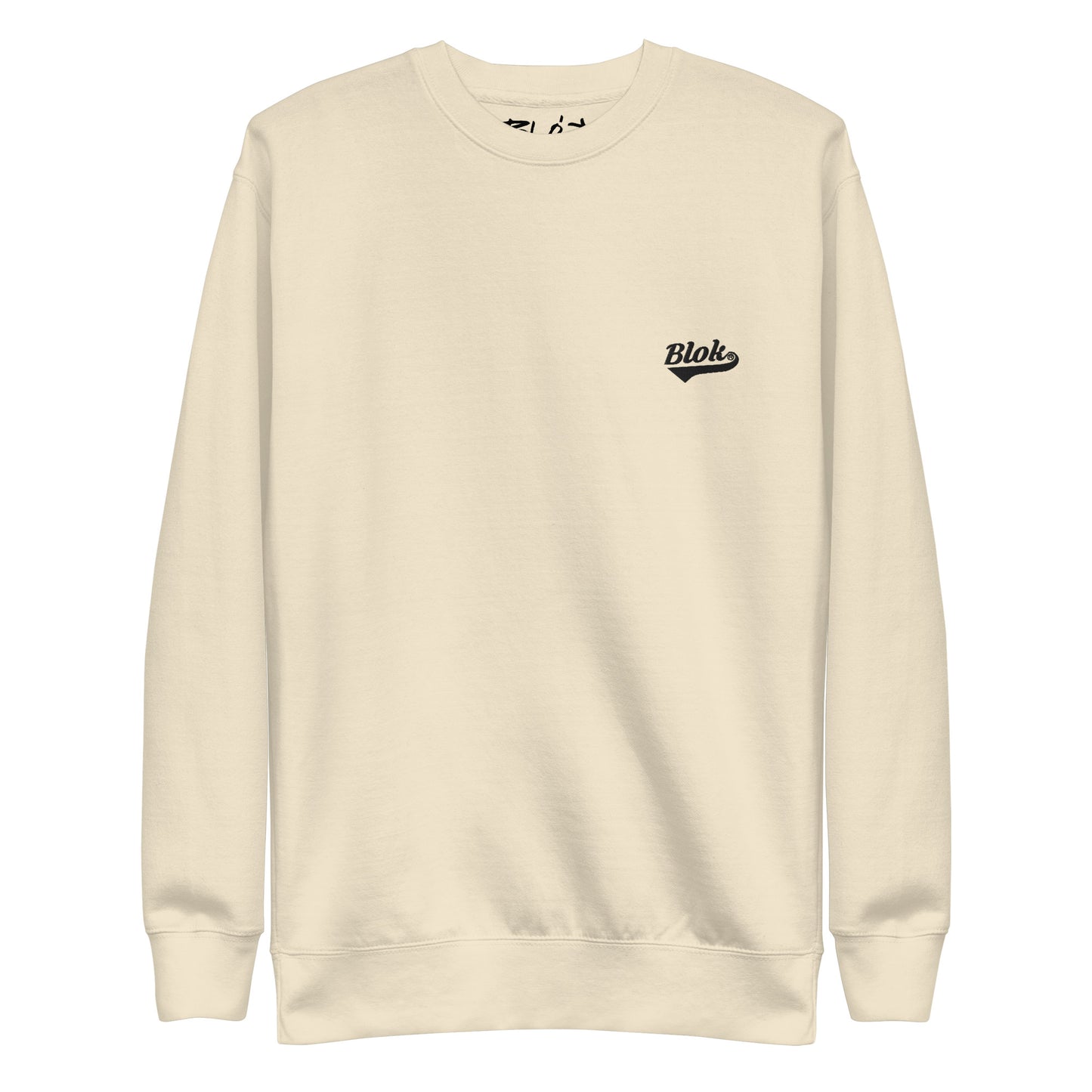 Blok Classic - Embroidered - Black - Men's Sweatshirt