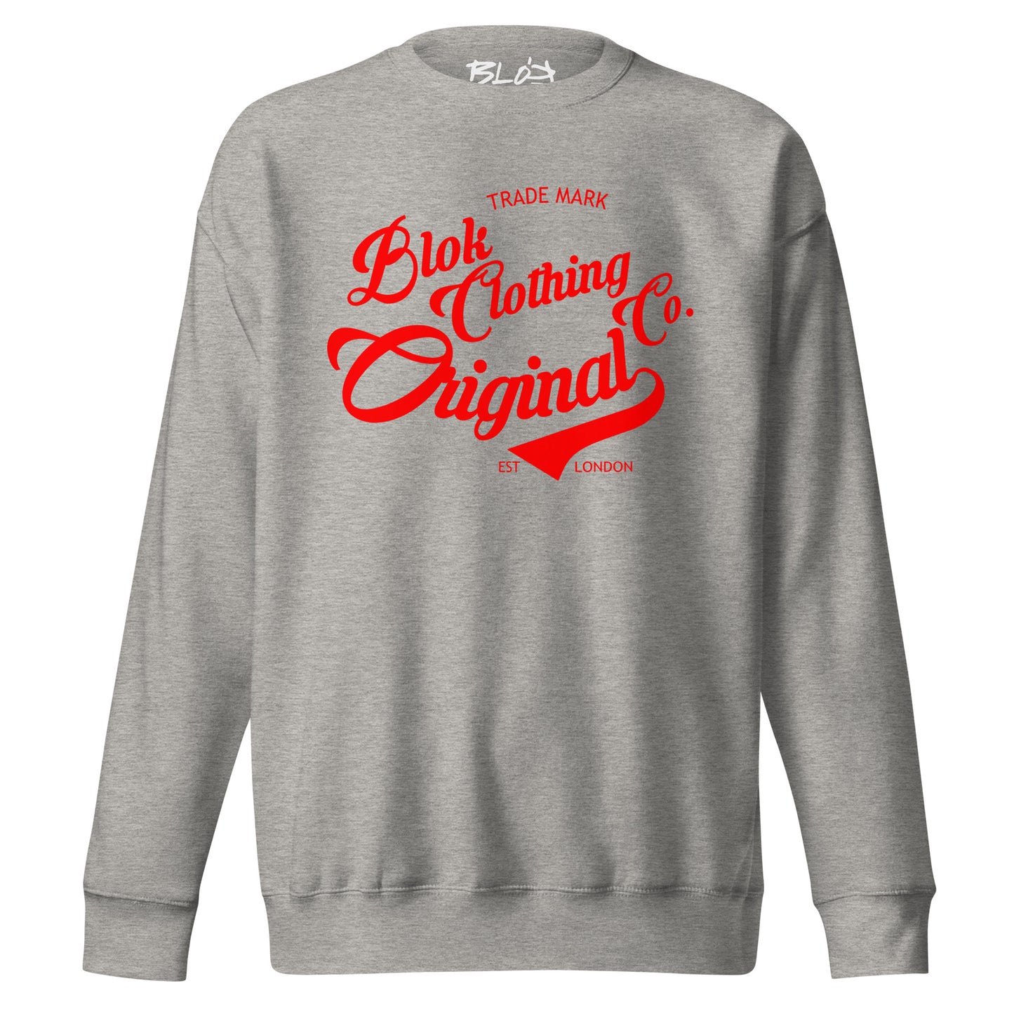 Original Clothing Company - Red Print - Women's Sweatshirt