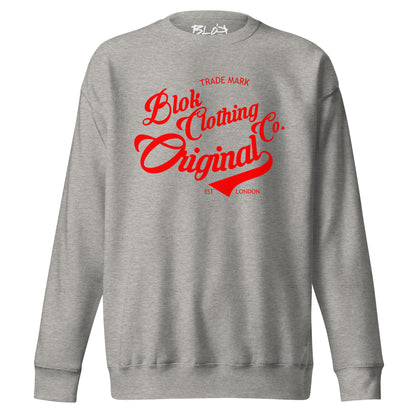 Original Clothing Company - Red Print - Women's Sweatshirt