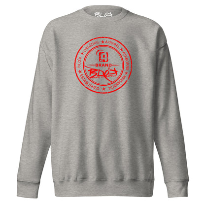 Original Apparel Stamp - Red Print - Women's Sweatshirt