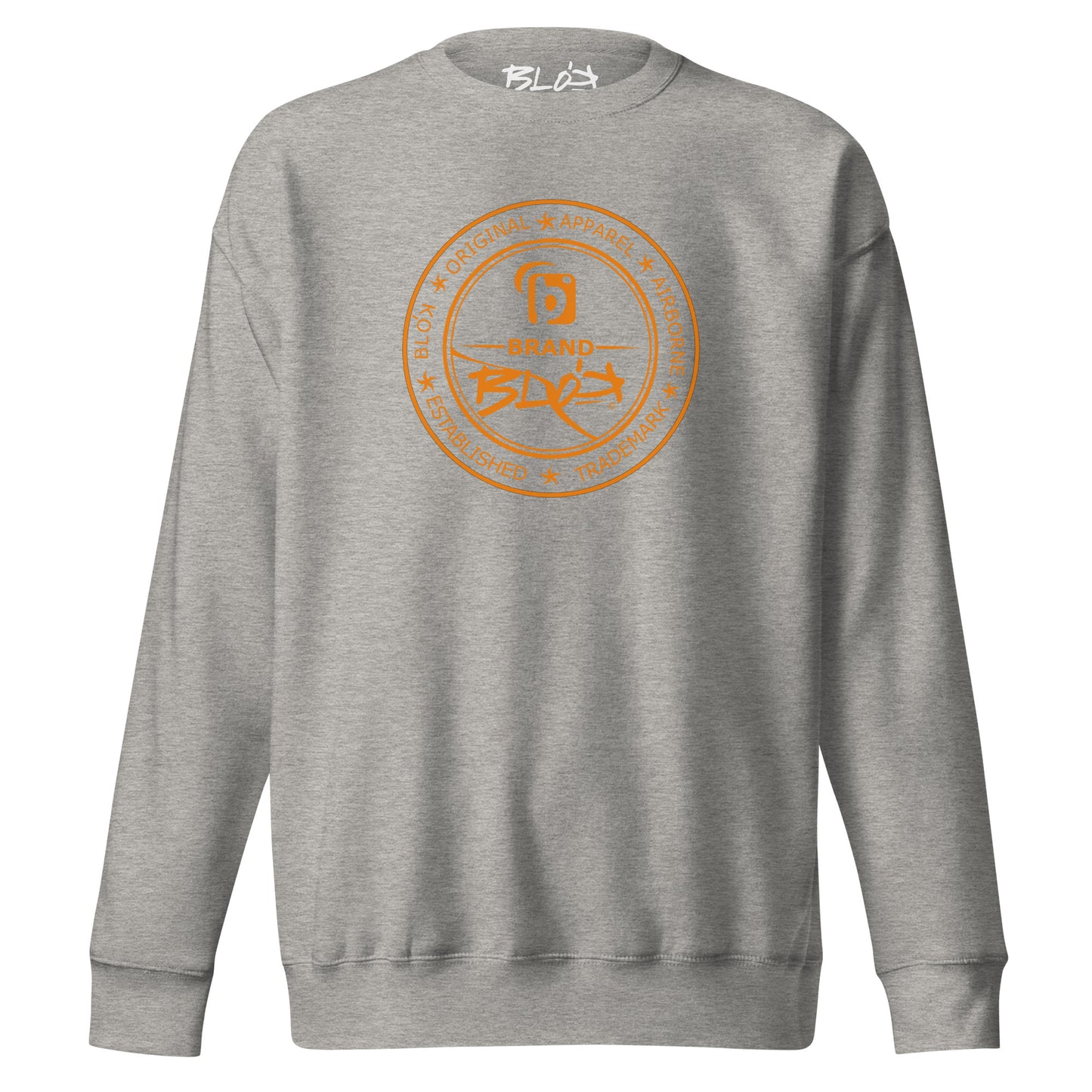 Original Apparel Stamp - Orange Print - Women's Sweatshirt
