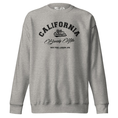 California Beverly Hills - Black Print - Women's Sweatshirt