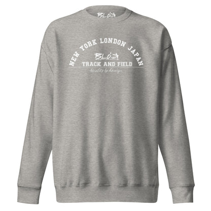 Track & Field - with White Print - Women's Sweatshirt