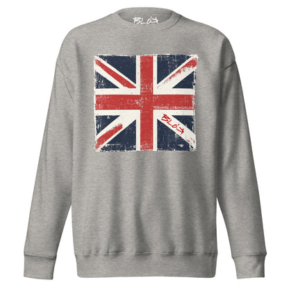 Blok London Flag - Front Print - Women's Sweatshirt