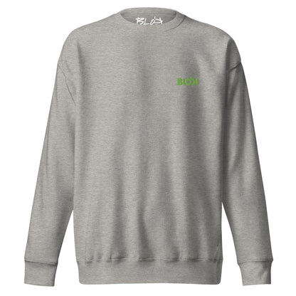 Blok OG Logo - Embroidered Green - Women's Sweatshirt
