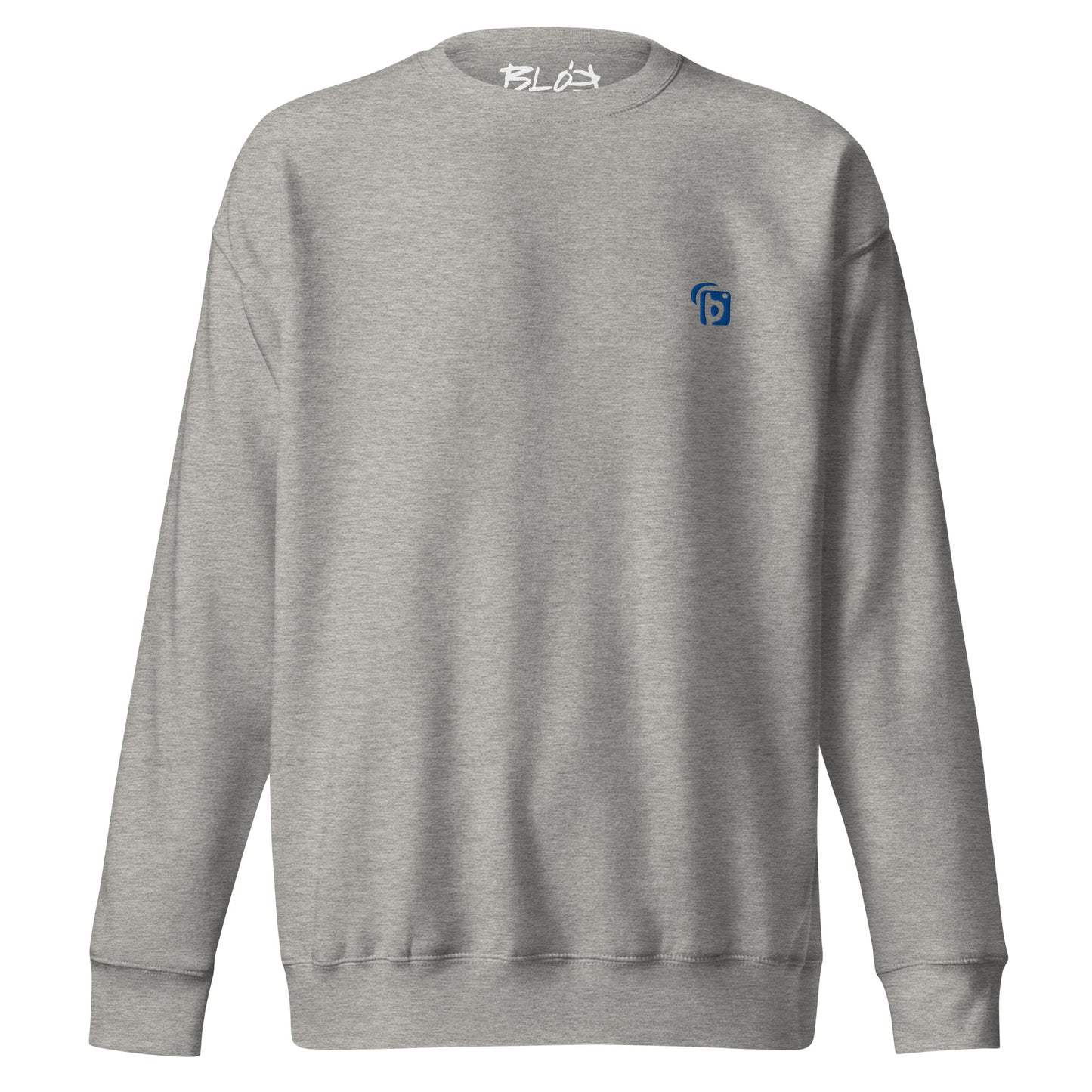 Blok Classic - Embroidered Blue - Women's Sweatshirt