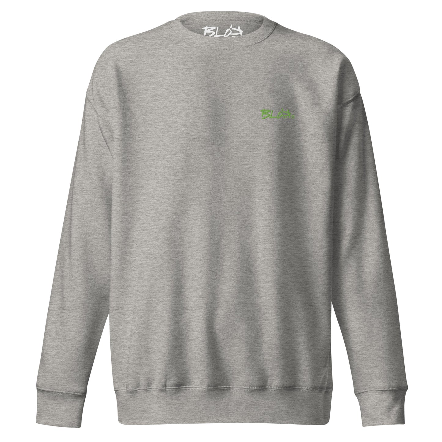 Blok Essential - Embroidered Green - Women's Sweatshirt