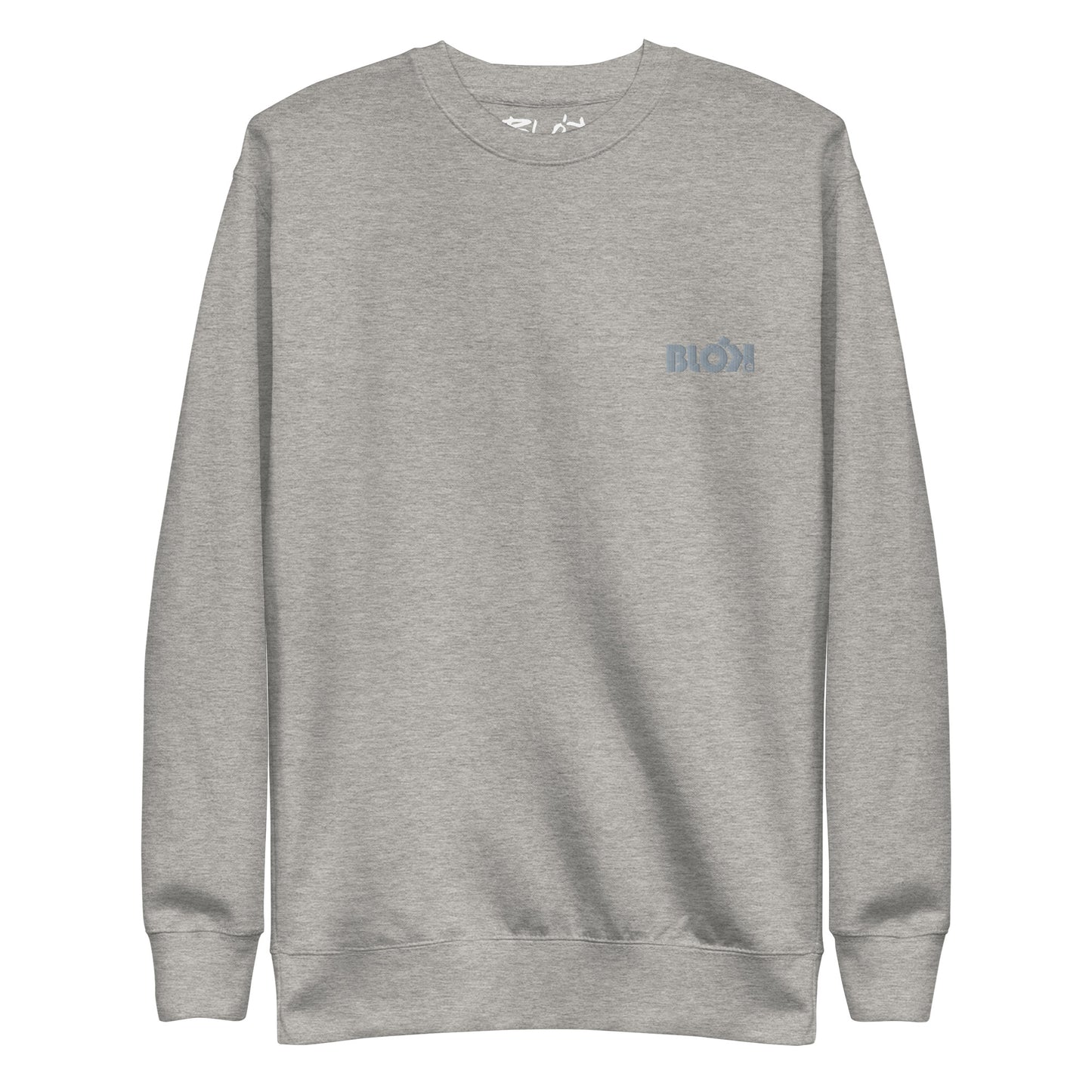 Blok OG - Embroidered - Grey - Men's Sweatshirt