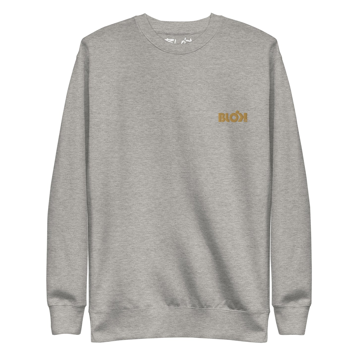 Blok OG Logo - Embroidered Gold - Men's Sweatshirt