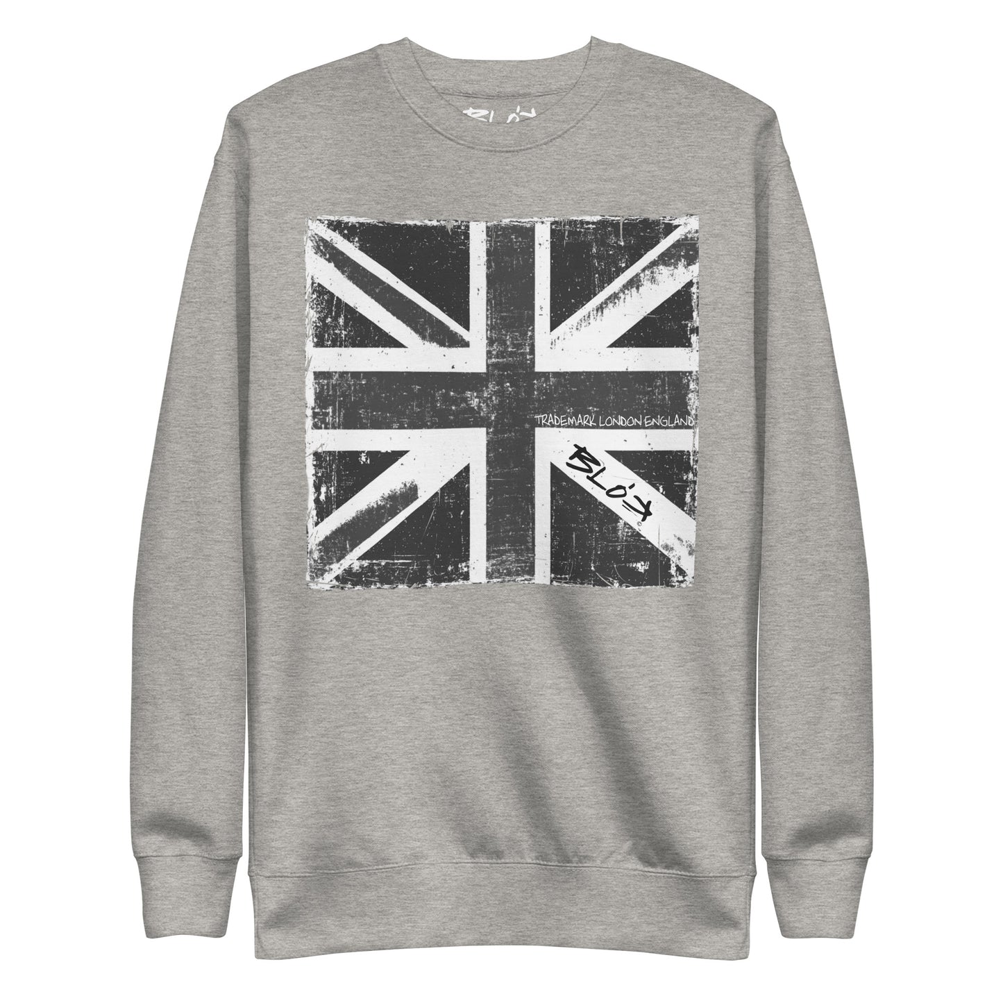 Blok London Flag - Black & White - Men's Sweatshirt