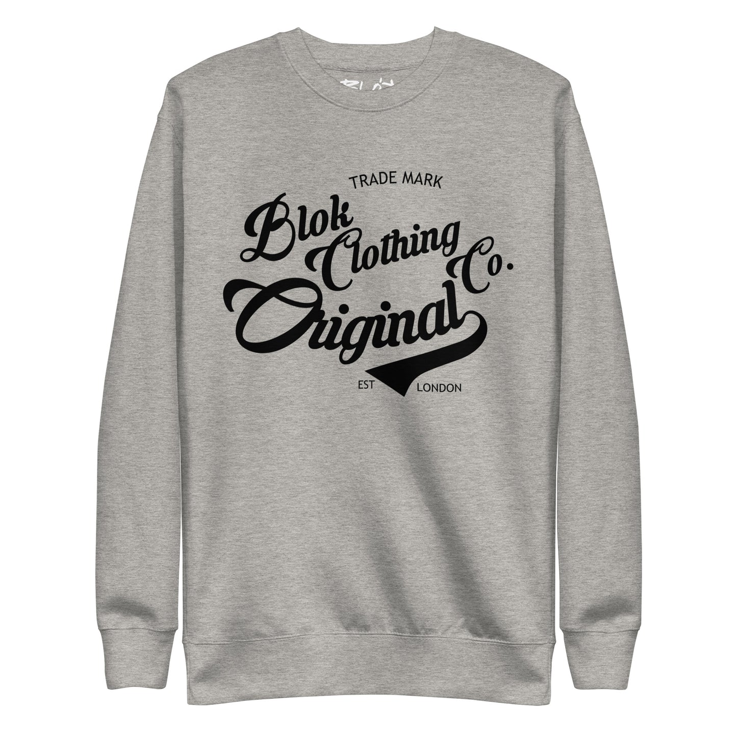 Original Clothing Company - Black Print - Men's Sweatshirt