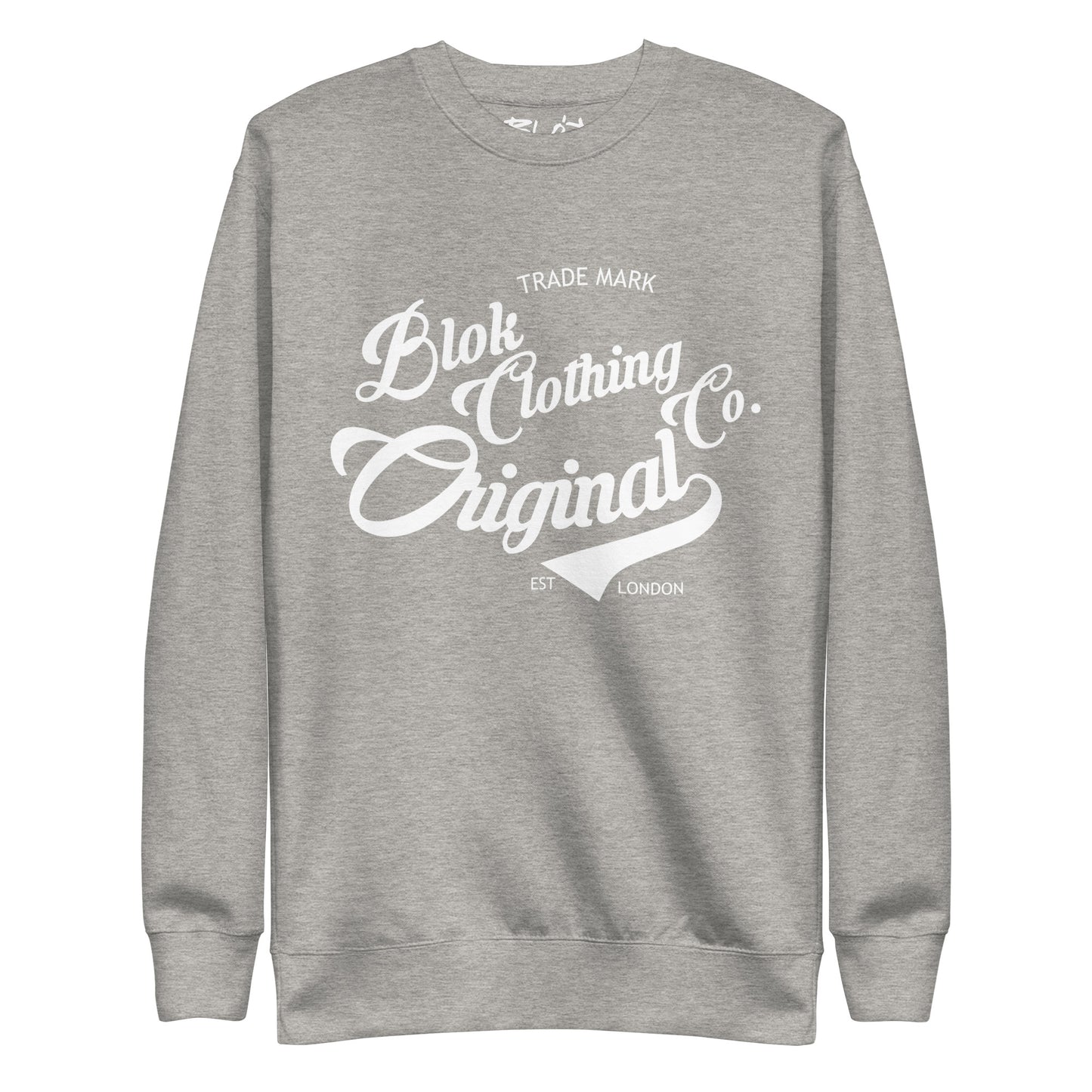 Original Clothing Company - White Print - Men's Sweatshirt