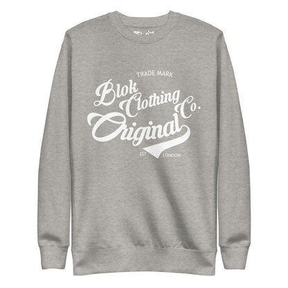 Original Clothing Company - White Print - Men's Sweatshirt