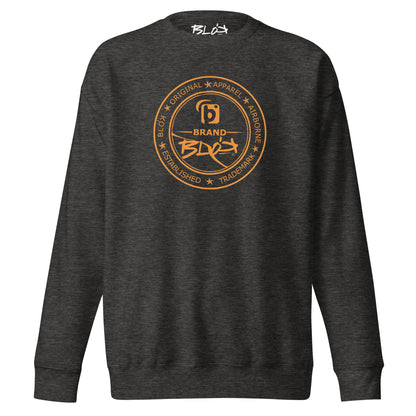 Original Apparel Stamp - Orange Print - Women's Sweatshirt