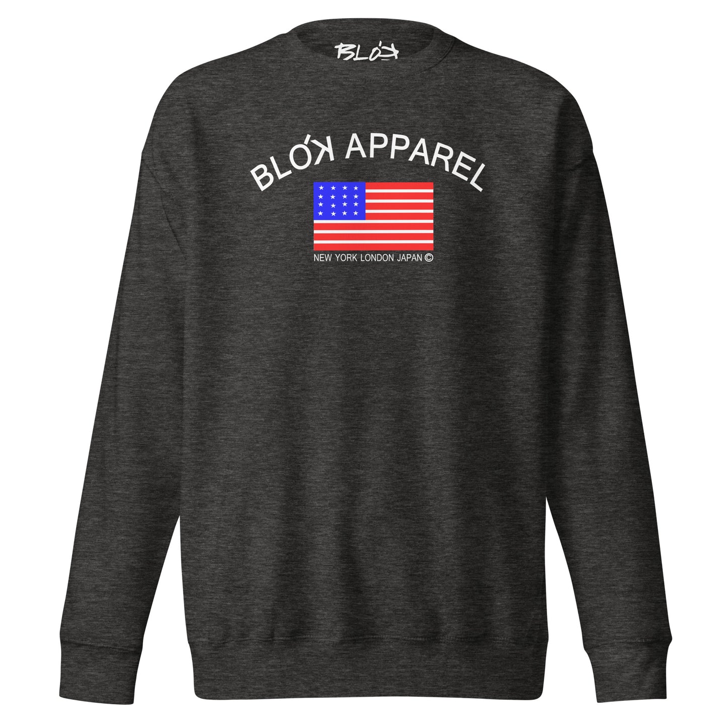 Blok Apparel - White Logo - Women's Sweatshirt