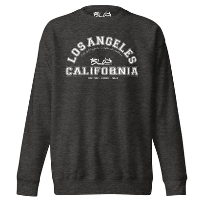 Los Angeles California - in White Print- Women's Sweatshirt