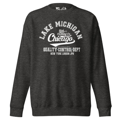 Chicago - 50 States - with White Print - Women's Sweatshirt