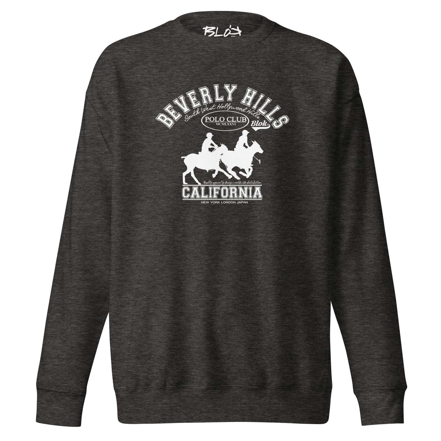 Beverly Hills Polo Club - with White Print - Women's Sweatshirt