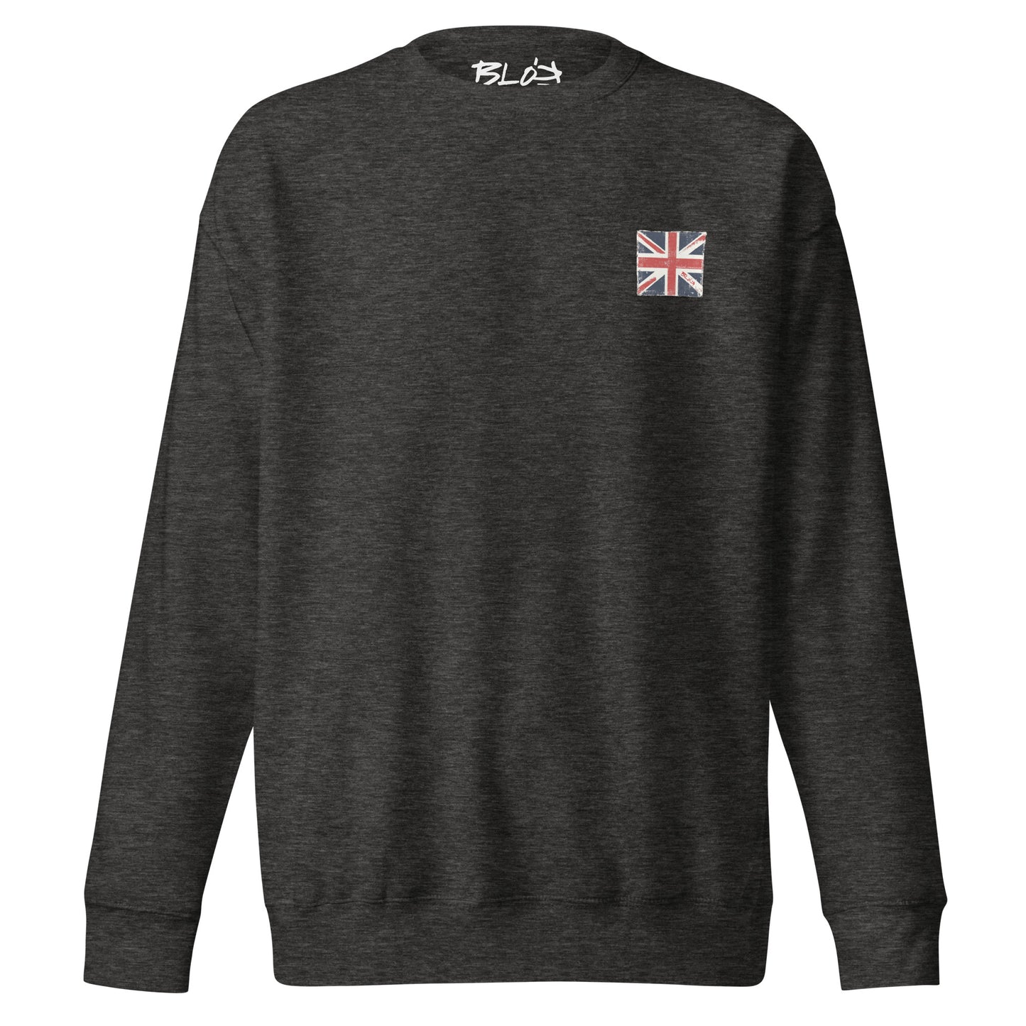 Blok London Flag - Front & Back Print - Women's Sweatshirt
