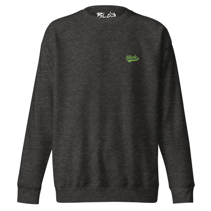 Blok Classic - Embroidered Green - Women's Sweatshirt