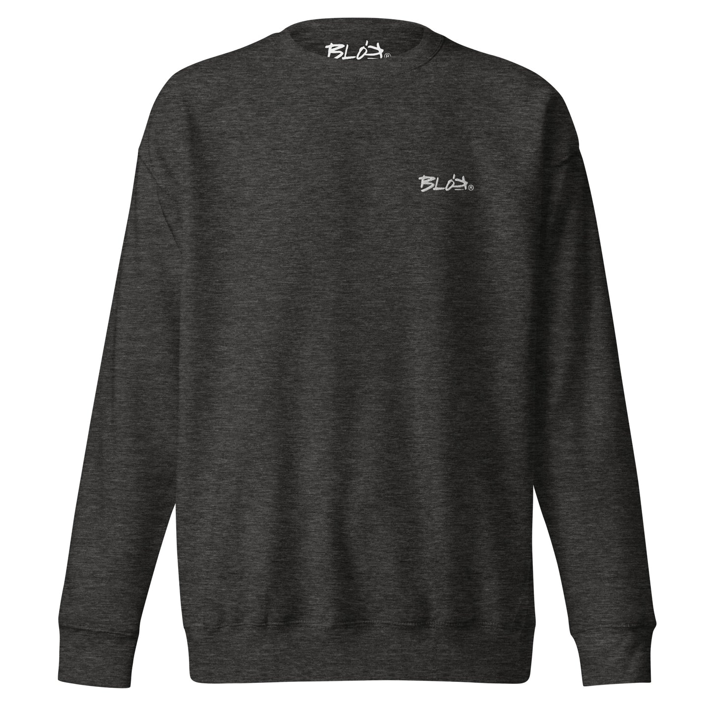 Blok Essential - Embroidered White - Men's Sweatshirt