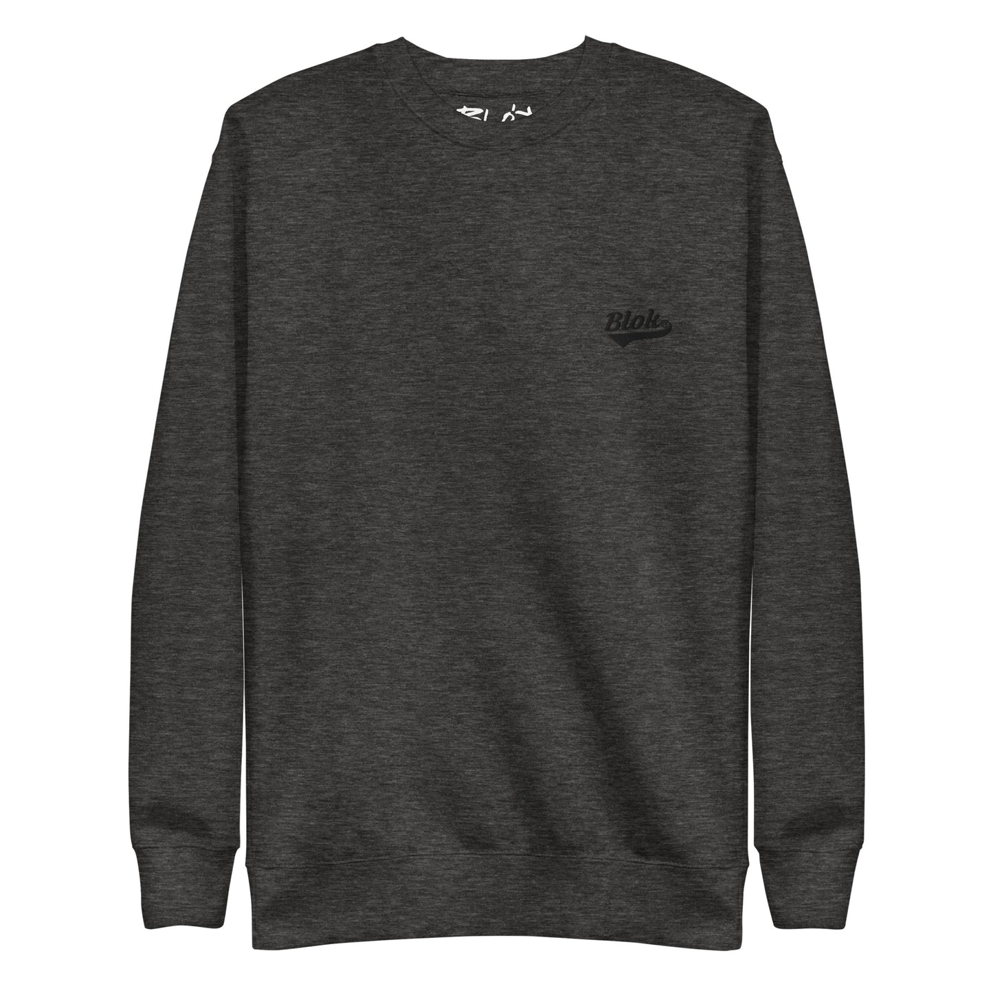 Blok Classic - Embroidered - Black - Men's Sweatshirt