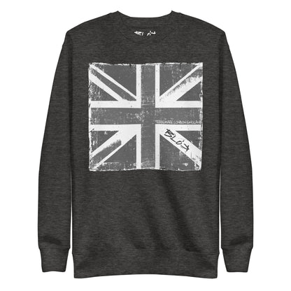 Blok London Flag - Black & White - Men's Sweatshirt