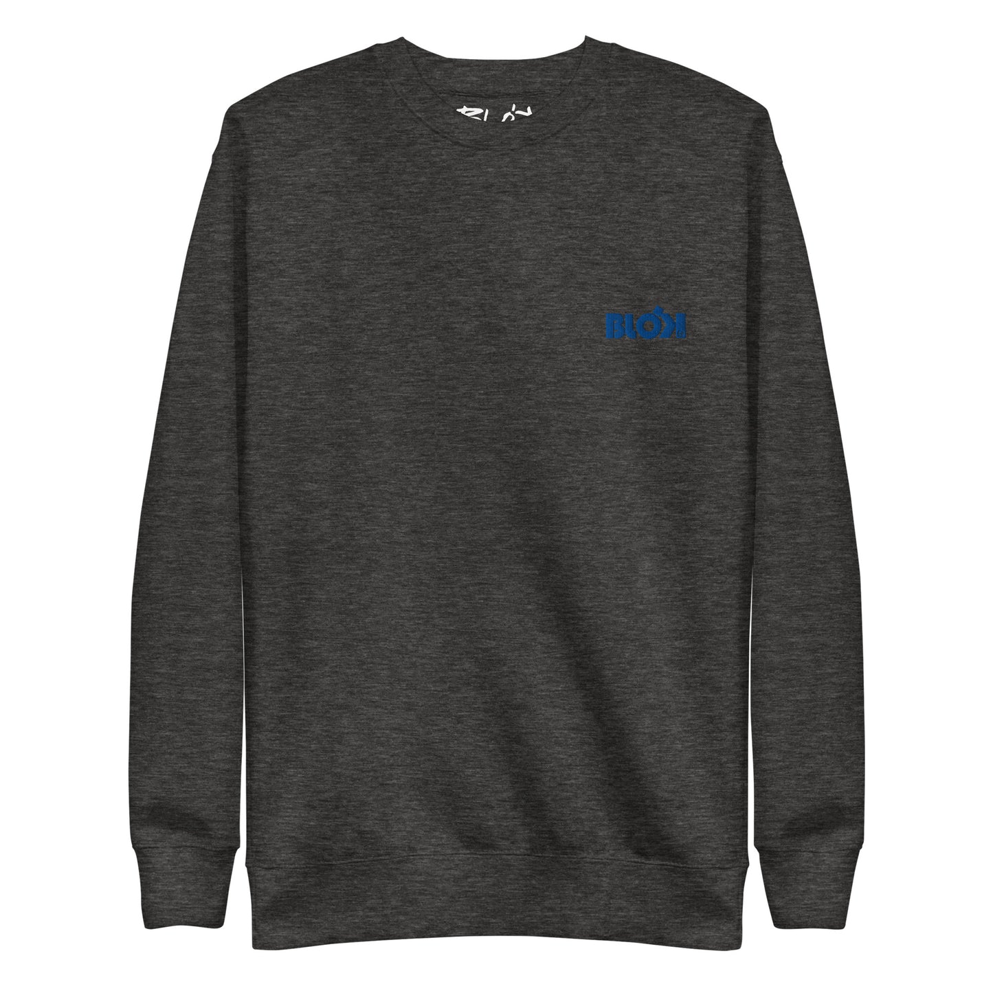 Blok OG Logo - Embroidered Blue - Men's Sweatshirt